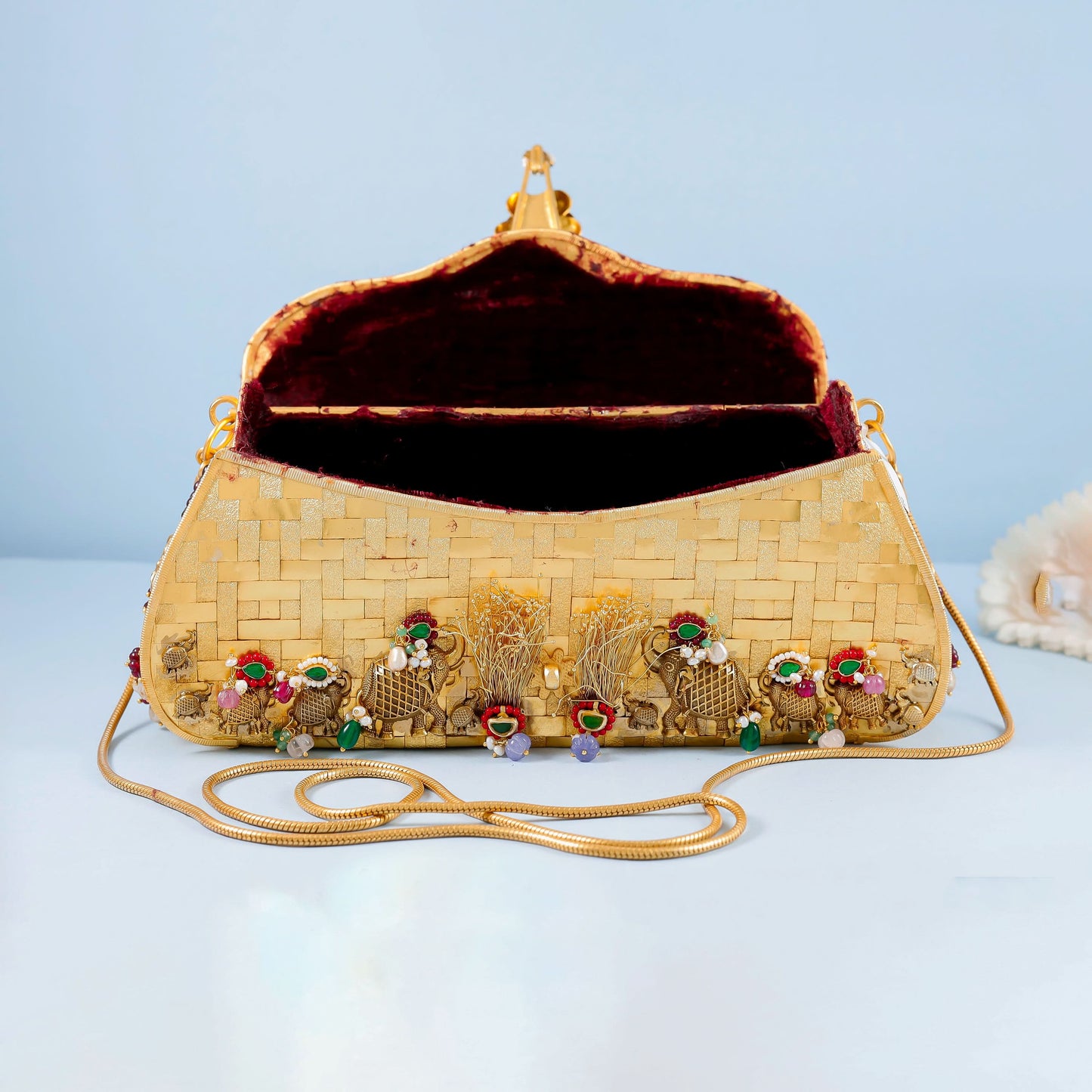 Beautiful Silver Purse
