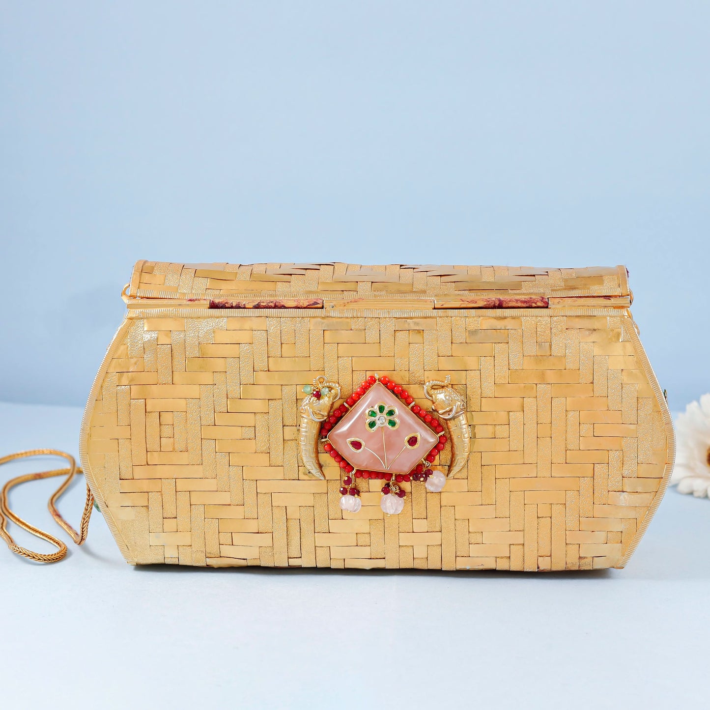 Classic Beauty Silver Purse