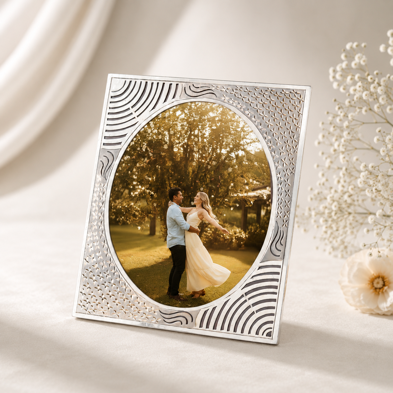 Art Wave Silver Photo Frame