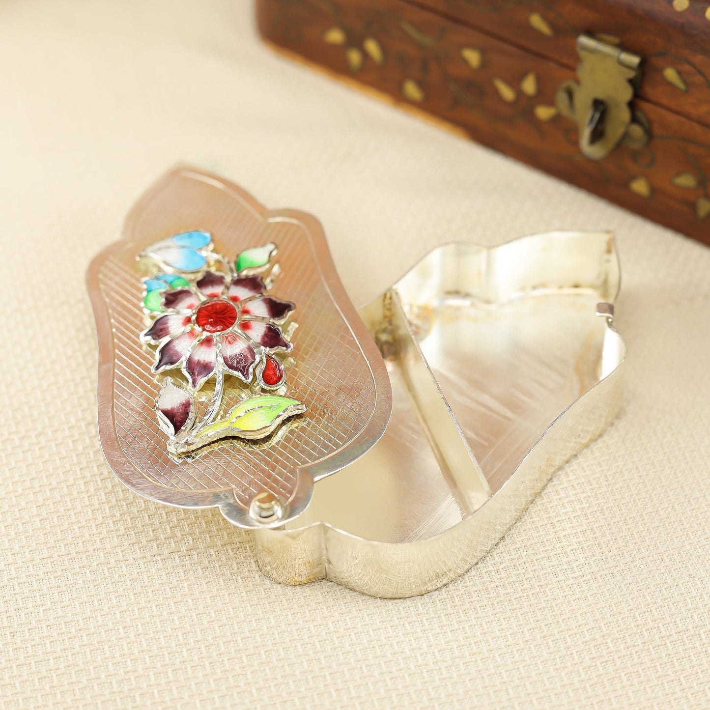 Shanaya Classic Silver Box