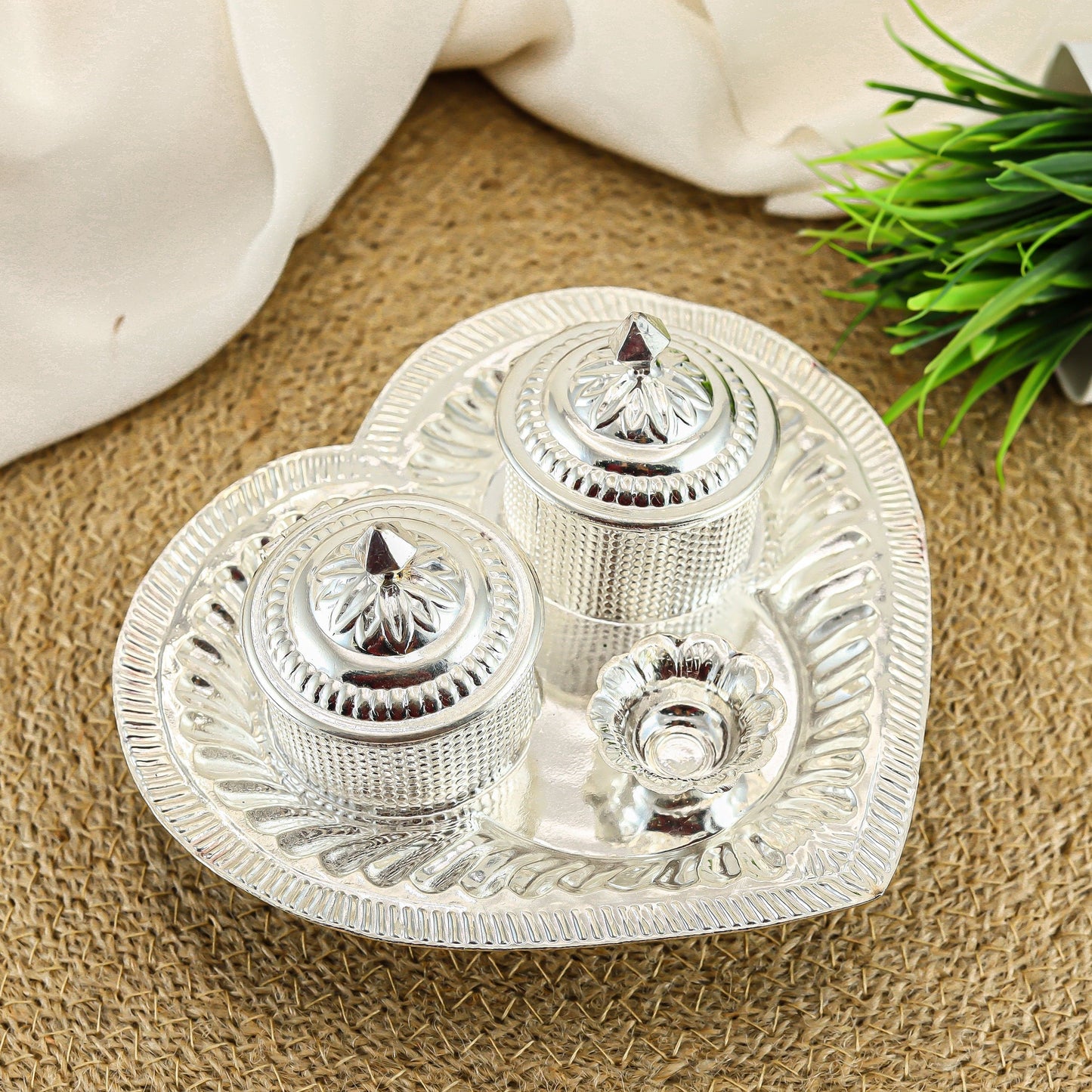 Rivanya Silver Multipurpose Holder
