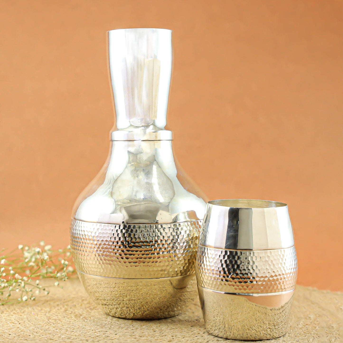 Priyanshika Classic Silver Surai Set