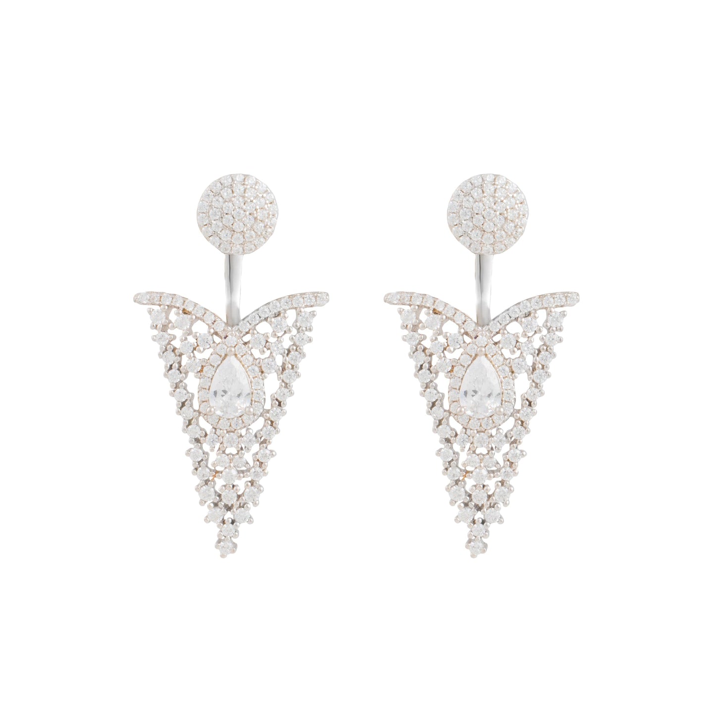 Priyal Dreamy Silver Earrings