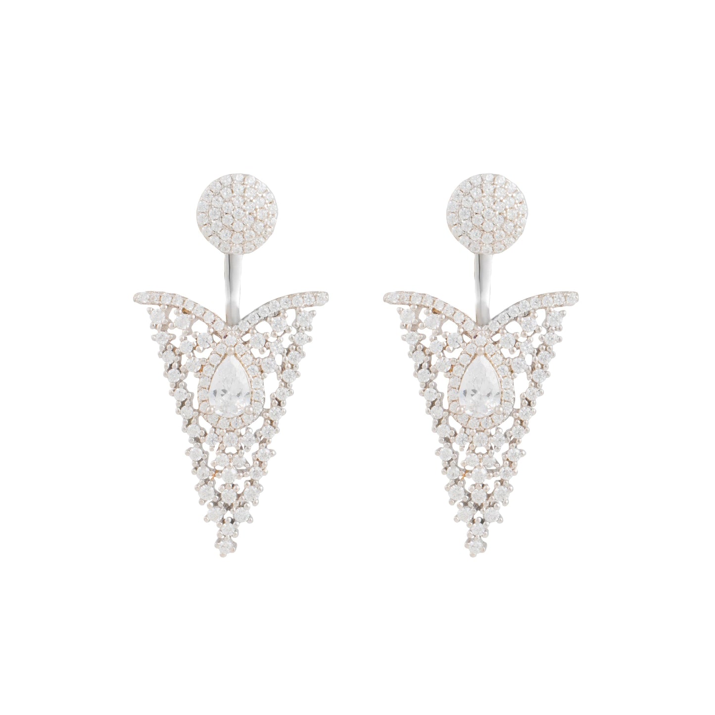 Priyal Dreamy Silver Earrings