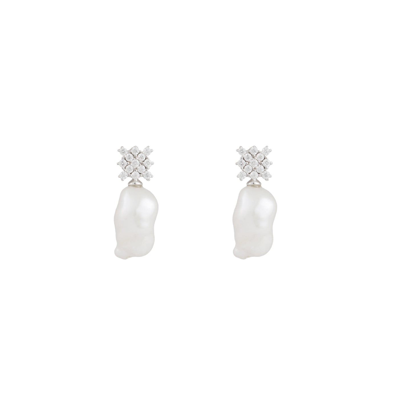 Kiya Ravishing Silver Earrings