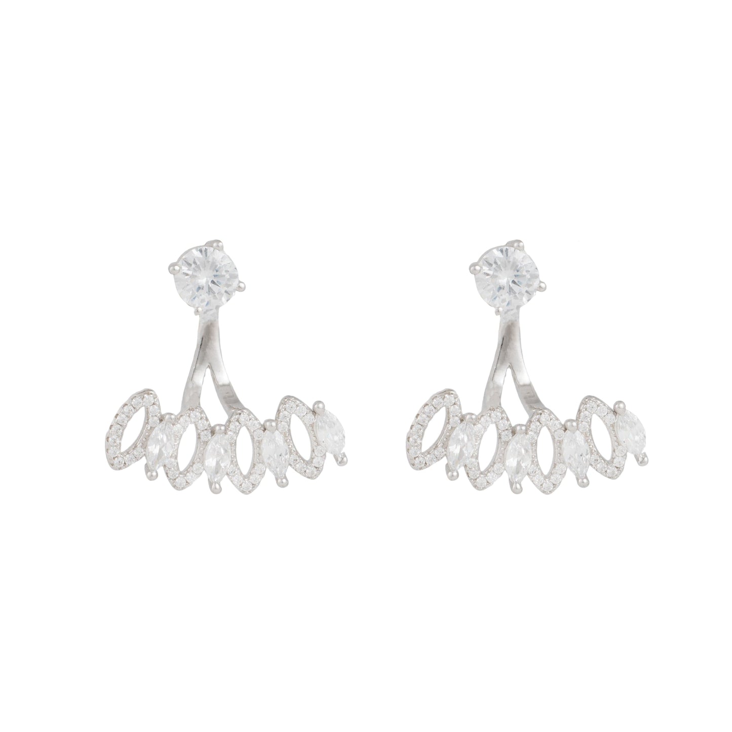 Adweta Elegant Silver Earrings