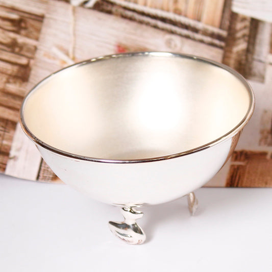 Fancy Silver Bowl For Baby
