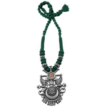 Anvi Silver Pendant Necklace