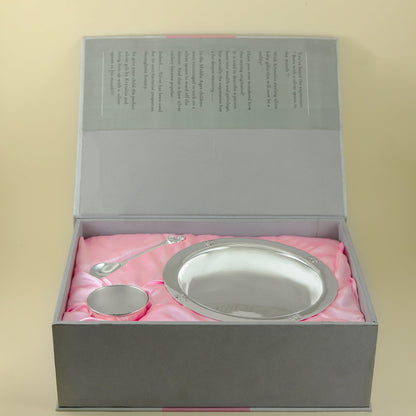 Lovely Silver Baby Gift Set