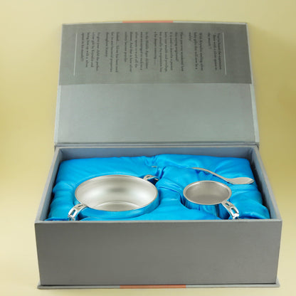 Precious Silver Baby Gift Set