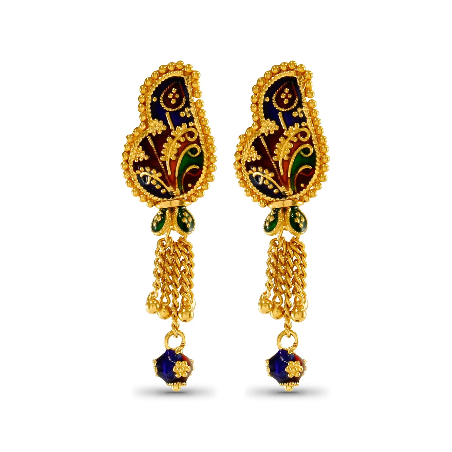 Jisha Regal Gold Earrings