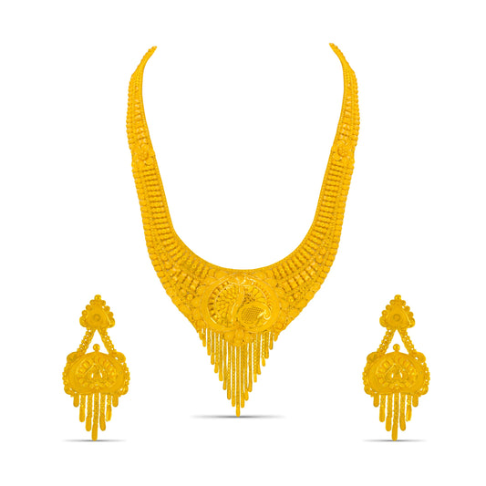 Larika Imperial Gold Necklace Set