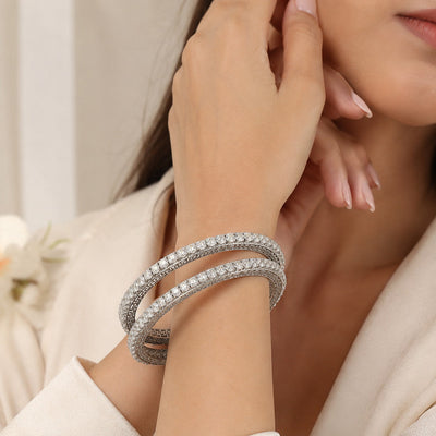 Silver Bangles/Bracelets