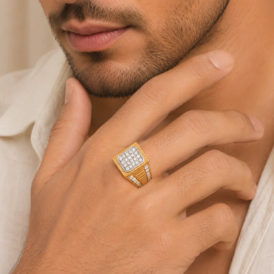 Gold Men Rings