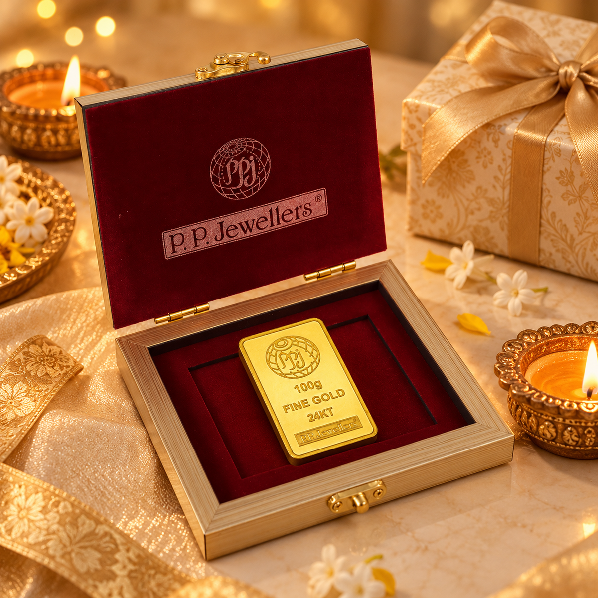 Precious Gold 100Gm Coin