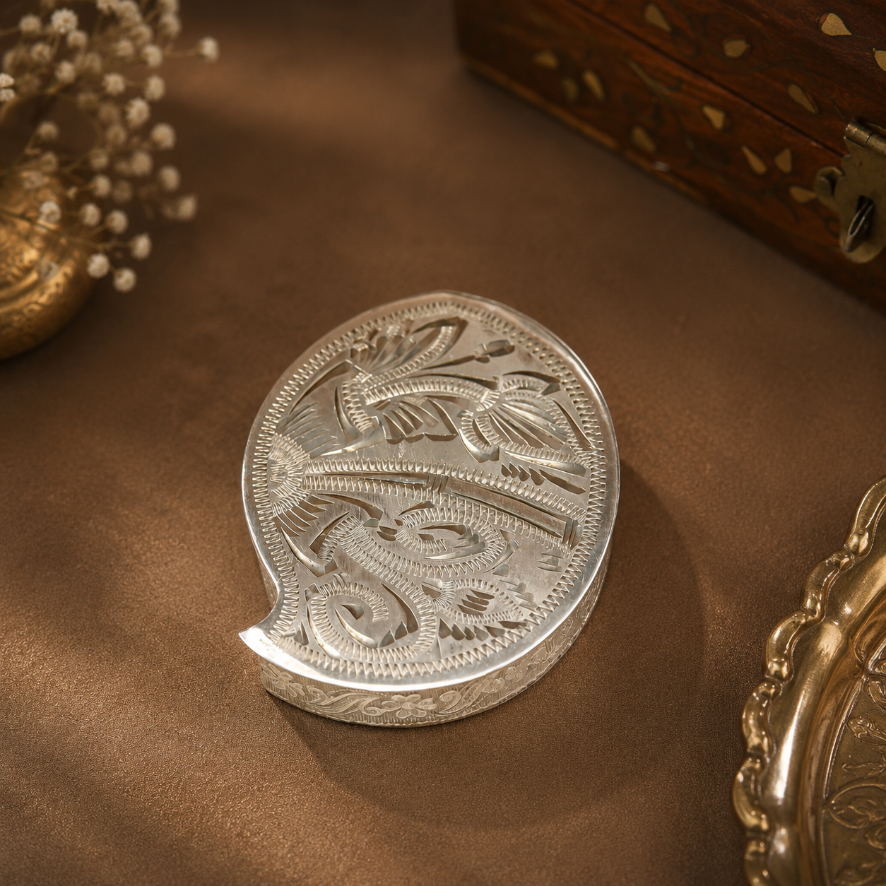 Classy Silver Multipurpose Box