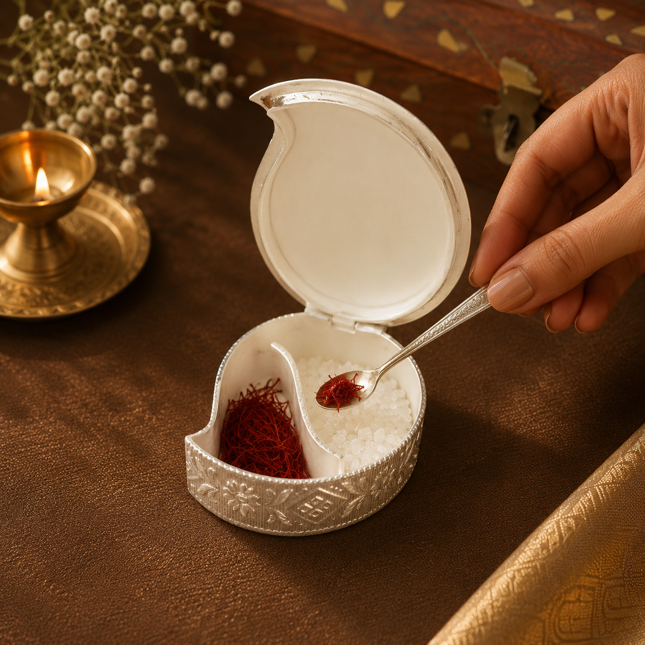 Ethereal Silver Multipurpose Box
