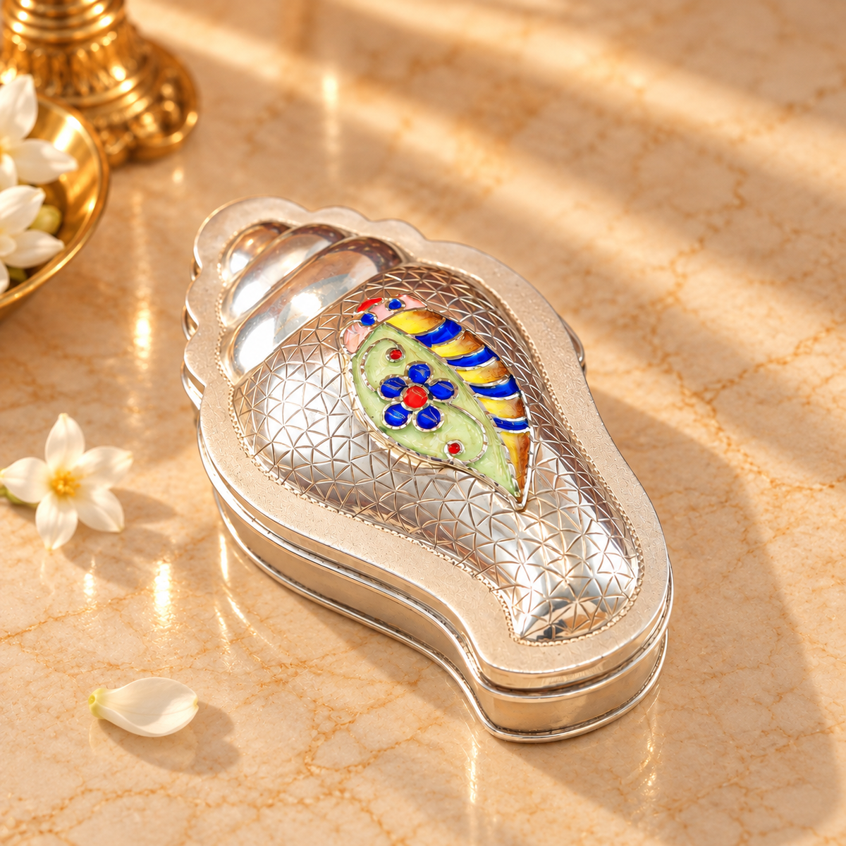 Classy Designer Silver Box