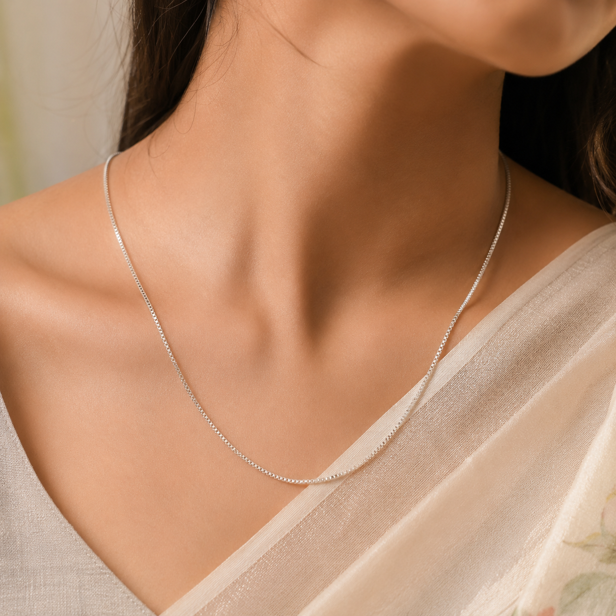 Shanaya Luxe Silver Chain