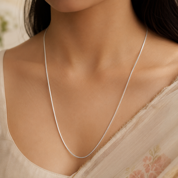 Ira Eternal Silver Chain