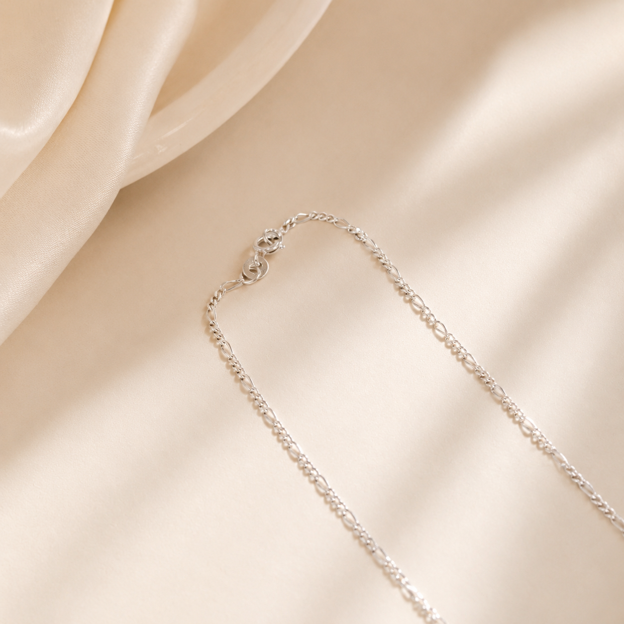 Elegant Harmony Silver Chain For Him