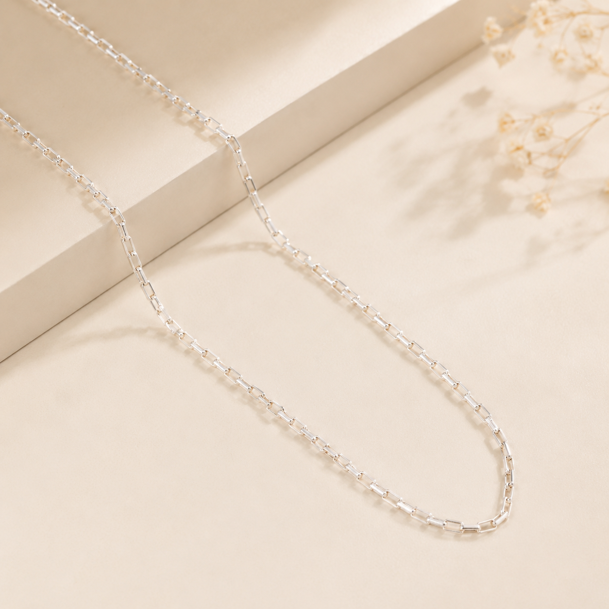 Nova Link Silver Chain For Him