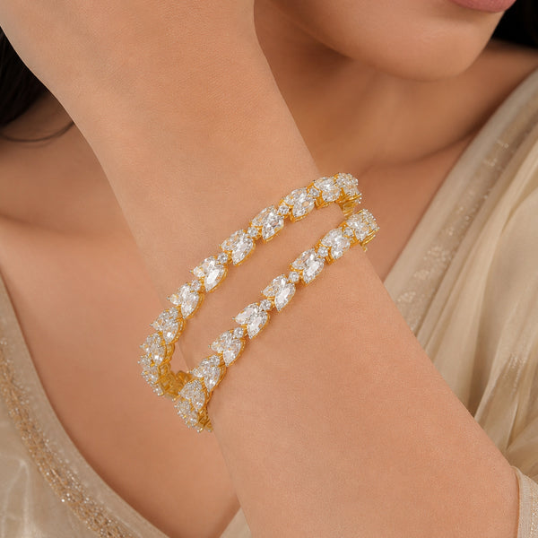 Shrishti Timeless Silver Bangles