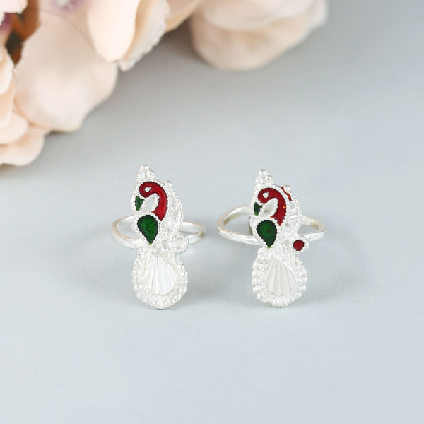 Aashvi Silver Toe Rings