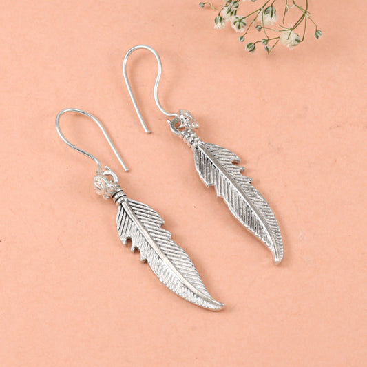 Dhansharee Lovely Silver Earrings