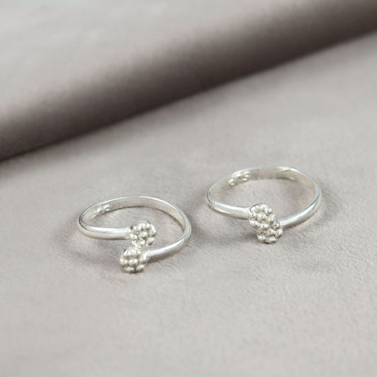 Vama Silver Toe Rings