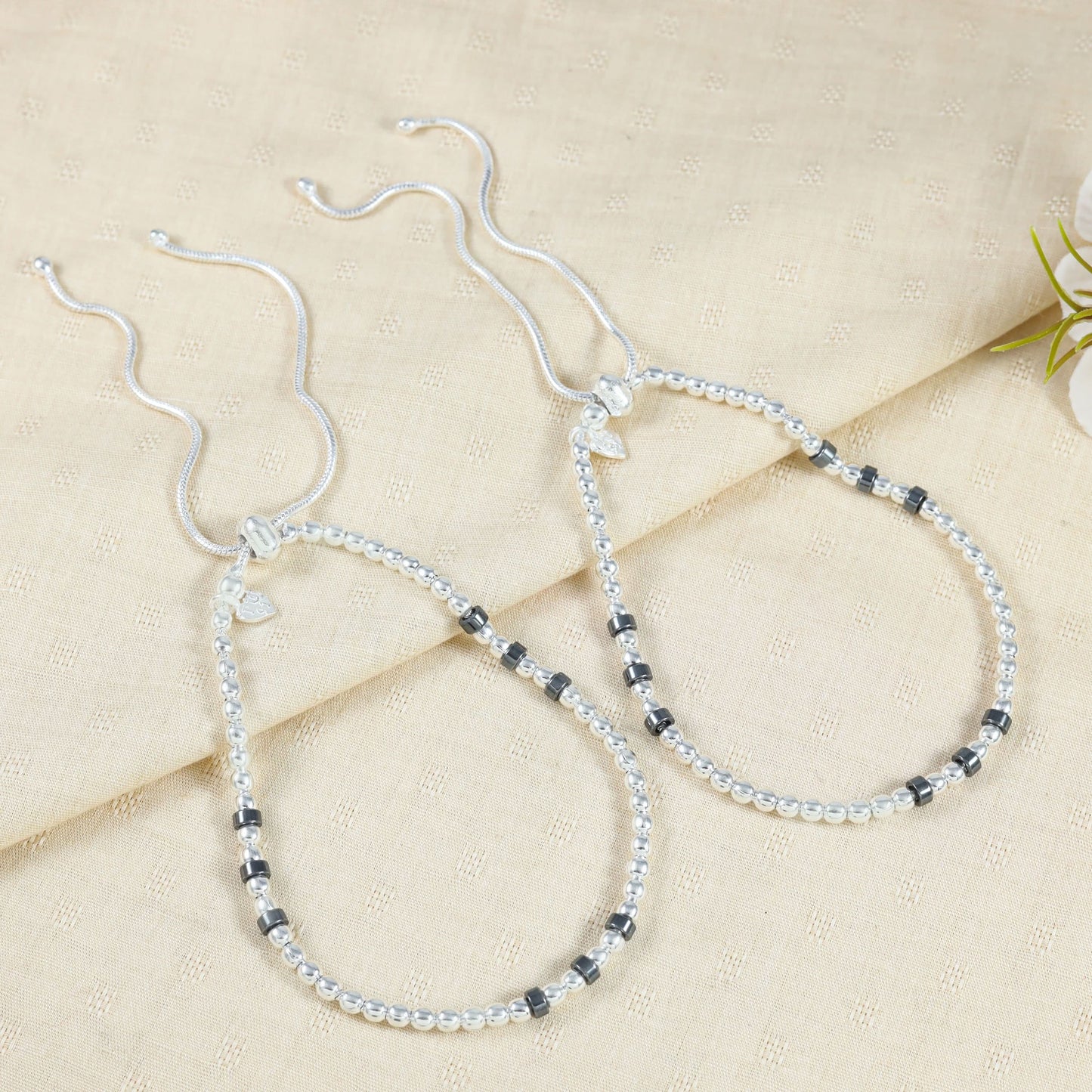 Anwita Silver Anklets