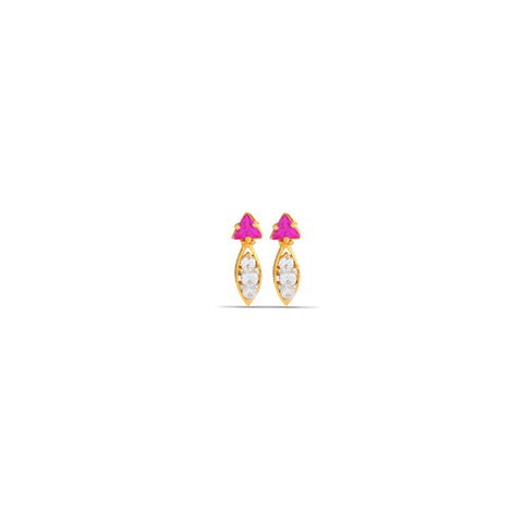 Ishna Elegant Gold Earrings