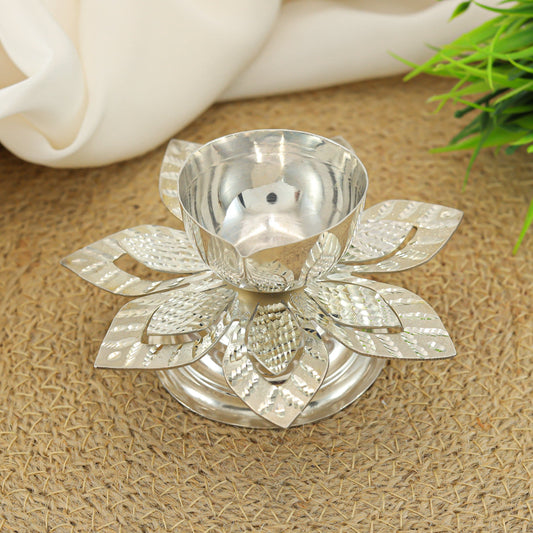 Precious Silver Diya