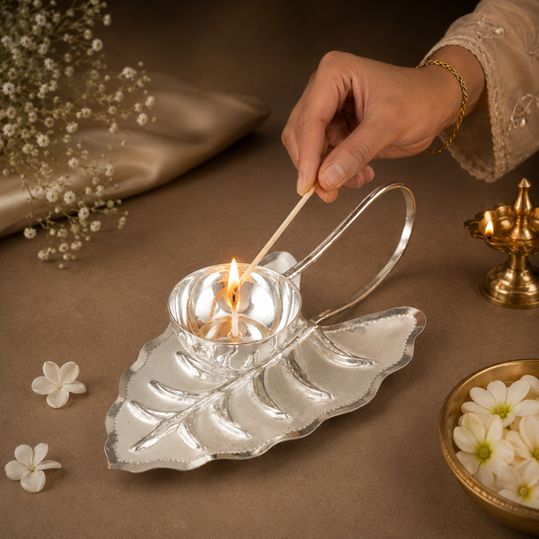 Vihani Silver Diya
