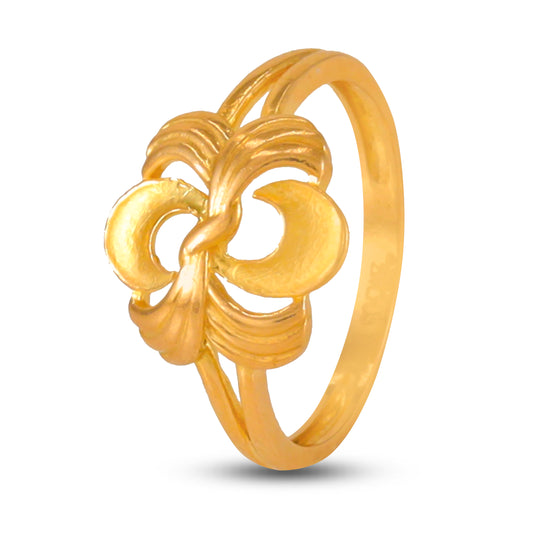 Fatima Appealing Gold Ring