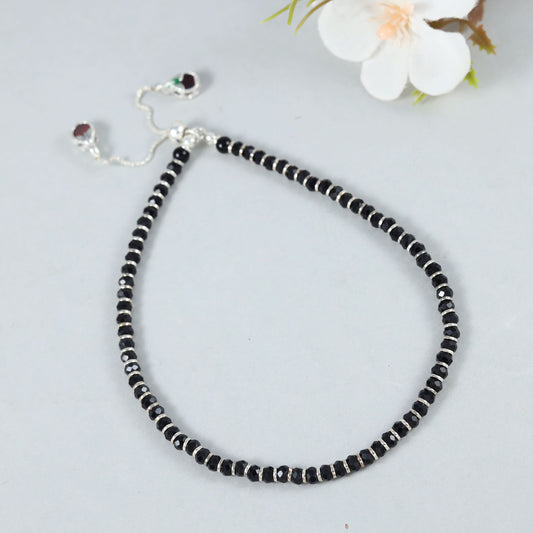 Priya Silver Anklet