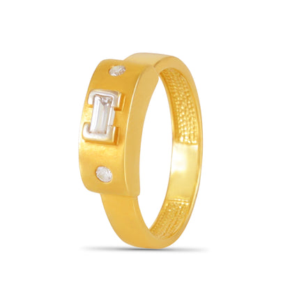 Dhrit Lovely 18Karat Gold Ring For Him