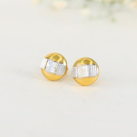 Jasmin Modern 18Kt Gold Earrings