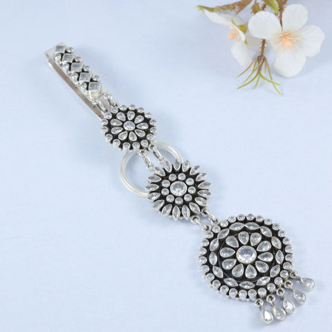 Prachi Silver Waist Key Ring