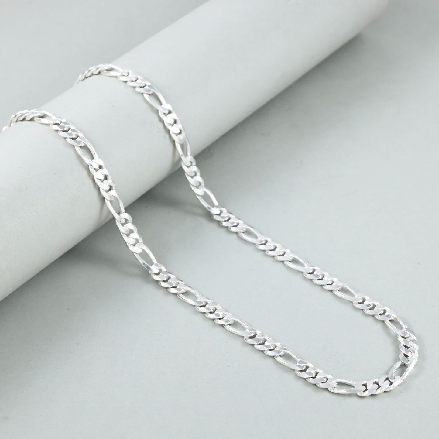 Rahul Silver Chain For Him