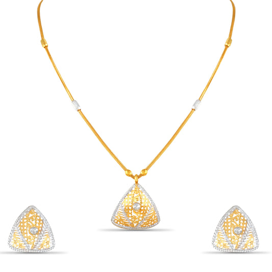 Joya Gold Pendant Set