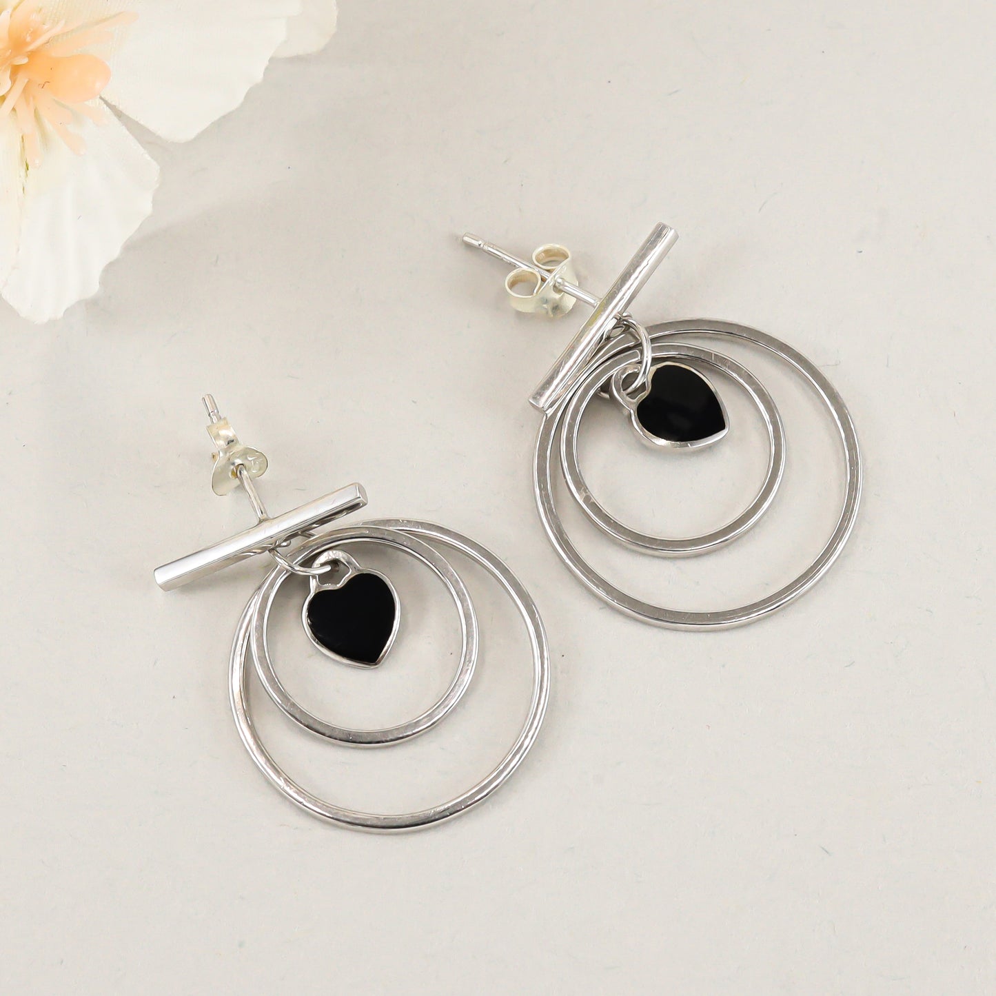 Alisha Classic Silver Earrings