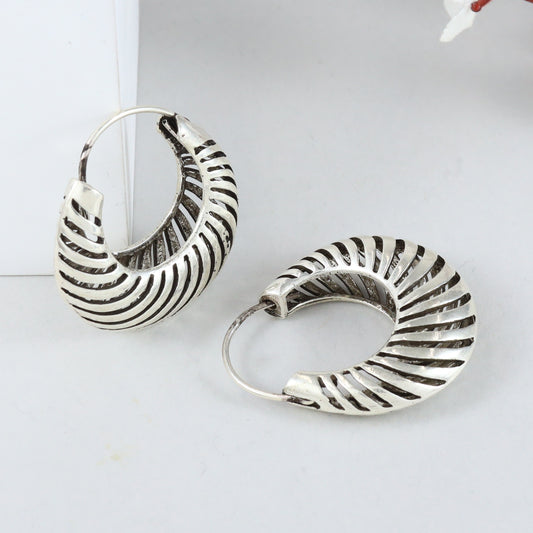 Tripti Fancy Silver Earring