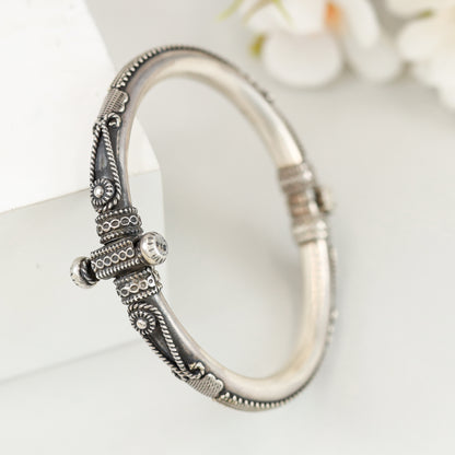 Gloriana Silver Rawa Bangle