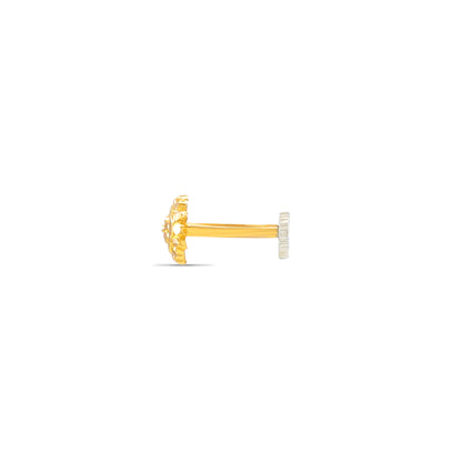 Alice Jovial Gold Nose Pin