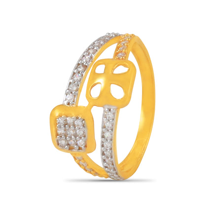 Sanchi Imposing Gold Ring