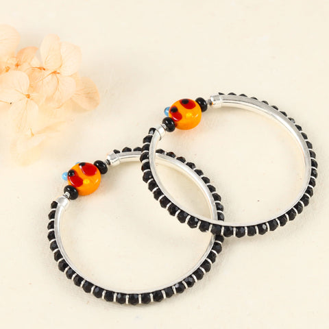 Earia Silver Baby  Bangles  Nazariya