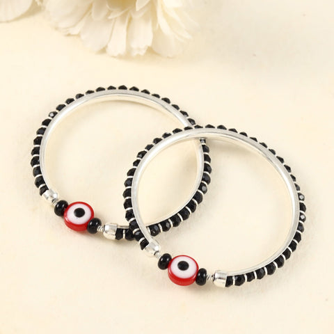 Aena Silver Baby  Bangles Nazariya