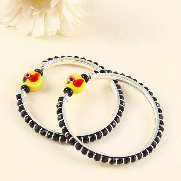 Amara Silver Bangles Nazariya For Kids