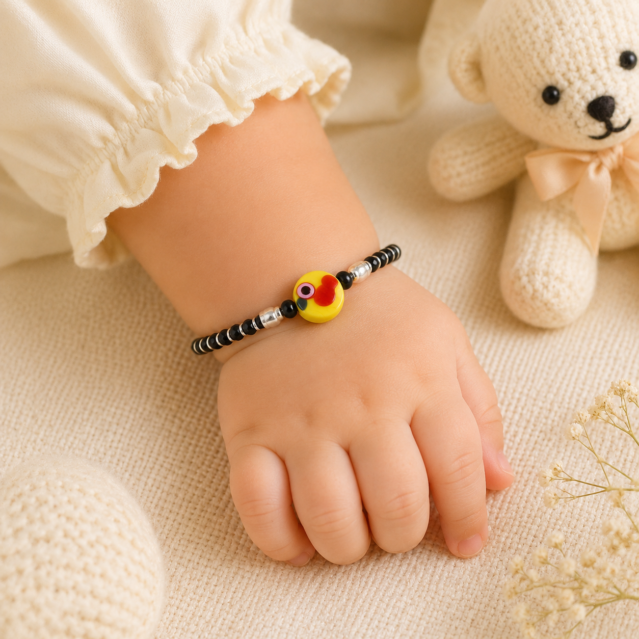 Amara Silver Bangles Nazariya For Kids